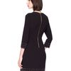 Michael Kors Studtrim Crepe Dress in Black - Lyst