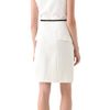 Tibi Ponte Sleeveless Dress in White (ivory) - Lyst
