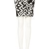 Topshop Crazy Ikat Print Bodycon Skirt in Black - Lyst