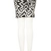 Topshop Crazy Ikat Print Bodycon Skirt in Black - Lyst