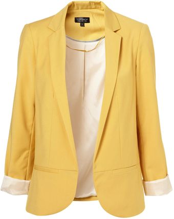 Topshop Structured Blazer - Lyst