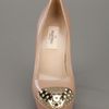 Valentino Leather Pumps in Beige (nude) - Lyst