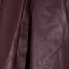 Alexander Mcqueen Pleated Leather Dress in Purple (plum) - Lyst