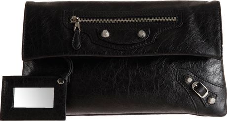 Balenciaga Arena Giant 12 Nickel Envelope in Black (nickel) - Lyst