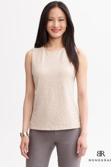 Banana Republic Sequin Tank - Lyst