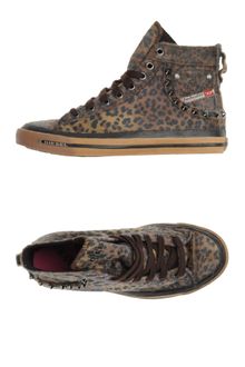 Diesel Hightop Sneaker - Lyst