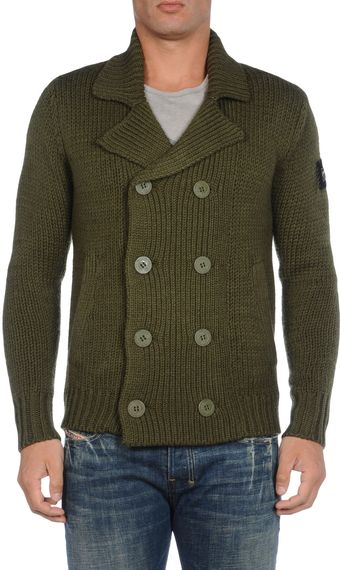 Diesel Cardigan - Lyst