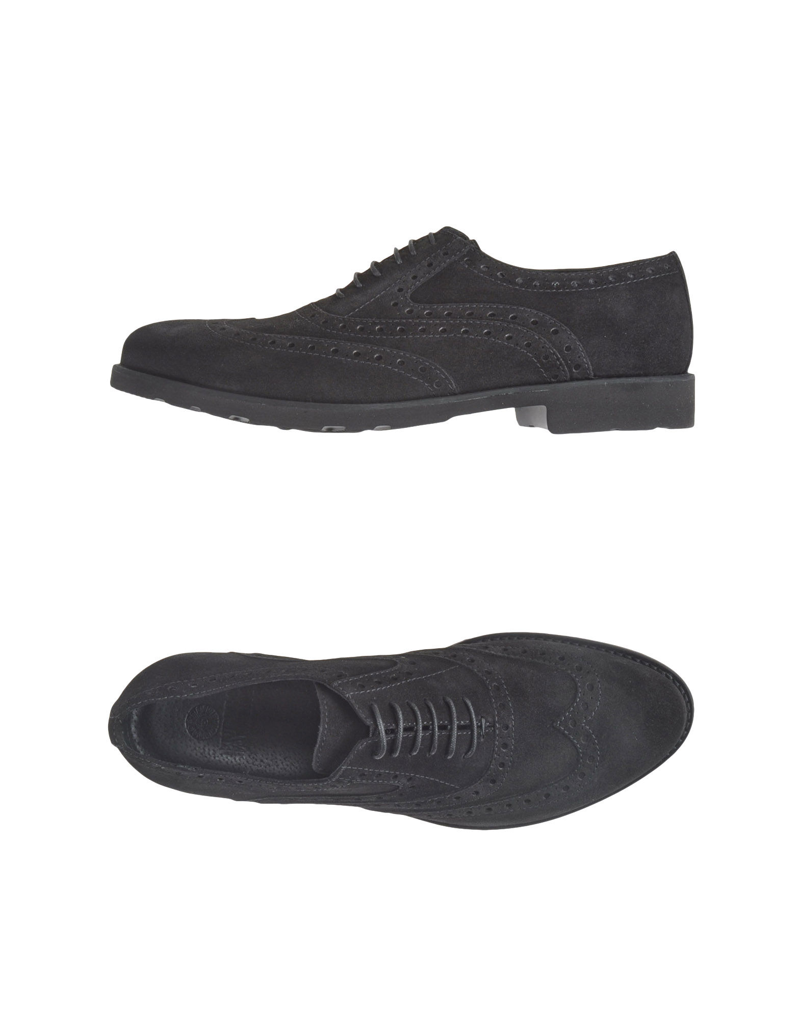 Enrico Fantini Laced Shoes in Gray for Men (black) Lyst