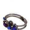 Erickson Beamon Purple and Blue Crystal Bracelet in Blue - Lyst