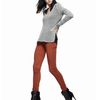 Helmut Lang Glosswash FivePocket Skinny Jeans in Brown (iron) - Lyst