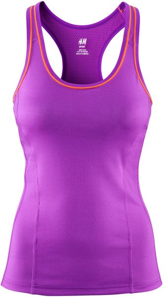 H&M Sports Top - Lyst