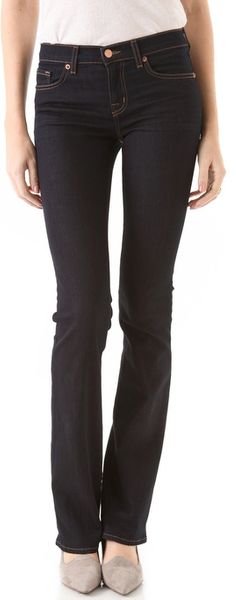 J Brand Mid Rise Slim Boot Jeans - Lyst