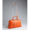 Marc Jacobs  Leather Venetia Push Lock Satchel in Orange - Lyst