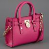 Michael Kors Mini Hamilton Bag in Pink - Lyst