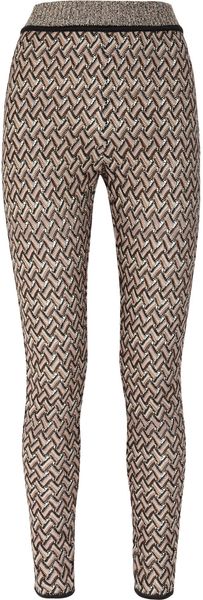 Missoni Crochetknit Skinny Pants - Lyst