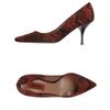 Missoni Closedtoe Slipons in Red (rust) - Lyst