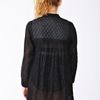 Nasty Gal Sheer Indian Mini Dress in Black - Lyst