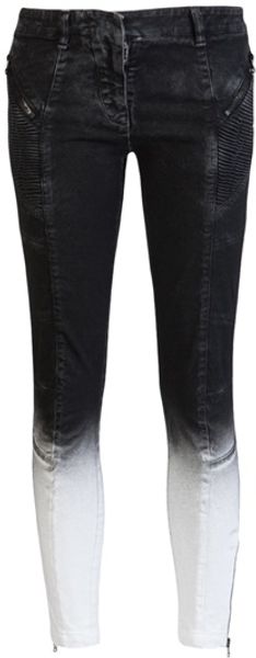 Pierre Balmain Ombre Moto Jean - Lyst