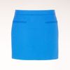 Stella Mccartney Dense Wool Tive Skirt in Blue (ultra blue) - Lyst