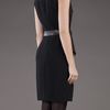 Alexander Wang Leather Vest Dress in Black - Lyst