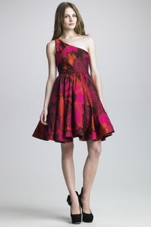 Alice + Olivia Lavinia One Shoulder Dress - Lyst