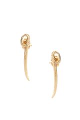 Bing Bang Sword Stud Earrings