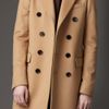 Burberry Felted Wool Topcoat in Beige for Men (camel) - Lyst