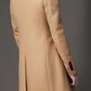 Burberry Felted Wool Topcoat in Beige for Men (camel) - Lyst