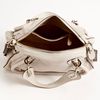 Chloé Paraty Military Leather Satchel in White (pearl) - Lyst