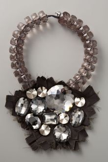 Donna Karan New York Bib Necklace - Lyst