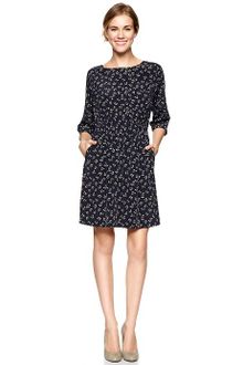 Gap Cherry Print Blouson Dress - Lyst