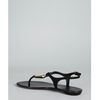 Gucci Black Suede Horsebit Thong Sandals in Black - Lyst
