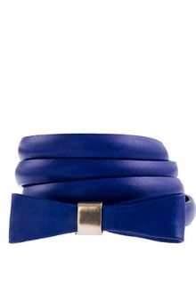 J.Crew Leather Bow Skinny Belt - Lyst