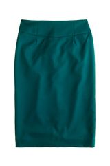 J.Crew Telegraph Pencil Skirt in Super 120s