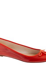 J.Crew Classic Patent Ballet Flats