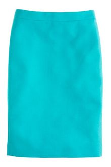 J.Crew No 2 Pencil Skirt in Doubleserge Wool - Lyst