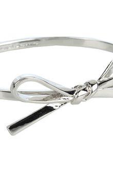 Kate Spade Skinny Mini Bow Bangle - Lyst