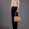 Lanvin Quilted Shoulder Bag in Brown (cognac) - Lyst