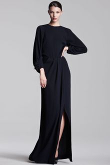 Lela Rose Cloque Gown - Lyst