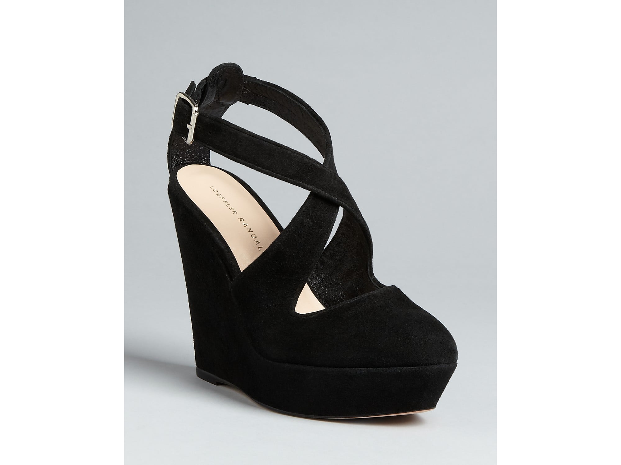 loeffler randall sandals black