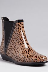 Loeffler Randall Rain Boots Slip On Bootie
