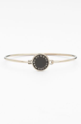 Marc By Marc Jacobs Classic Marc Disc Skinny Bangle - Lyst