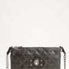 Marc Jacobs Murray Leather Crossbody Bag in Gray (pearl anthracite/ nickel) - Lyst