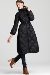 Moncler Carcajou Long Quilted Down Coat