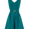 Oasis Oasis Suzie Lace Dress Deep Green in Blue (green) - Lyst