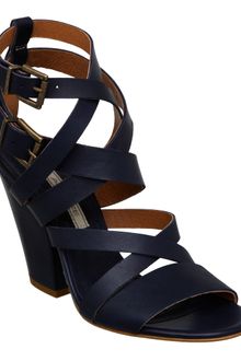 Pied A Terre Lilybulb Strappy Block Heel Sandal - Lyst