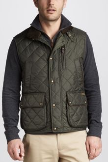 Polo Ralph Lauren Epson Quilted Vest Dark Olive - Lyst
