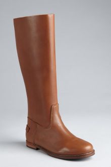 Pour La Victoire Light Brown Calfskin Tall Boots - Lyst