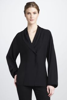 Rachel Zoe Astor Shawl collar Top - Lyst