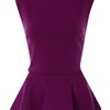 Therapy Peplum Top in Purple - Lyst